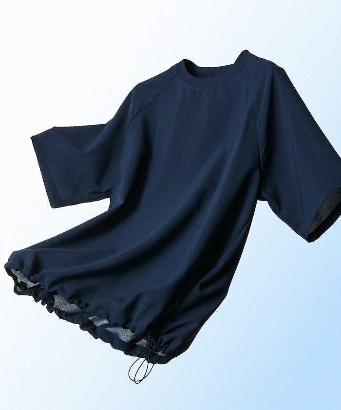 AiRide/Air Ride Relaxed Fit Raglan Short Sleeve Pullover/Moisture Wicking/UV Cut/Hem Code [Limited Edition]