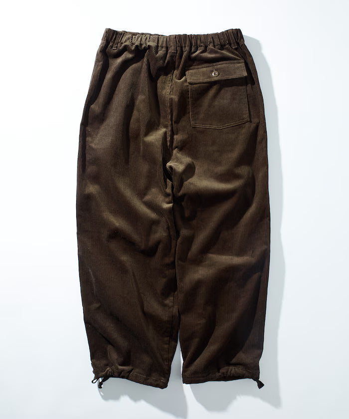 Wide Silhouette Corduroy Military Circus Pants / Snow Pants 【Limited Edition】