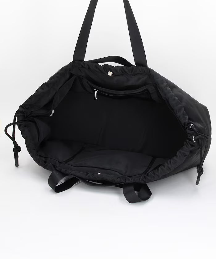 PADDING NYLON DRAWSTRING TOTE M
