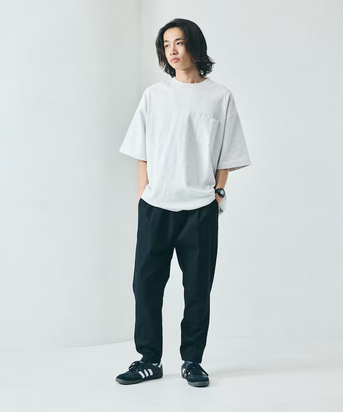 Basic Silhouette Stretch Easy Tapered Pants 【Limited Release】