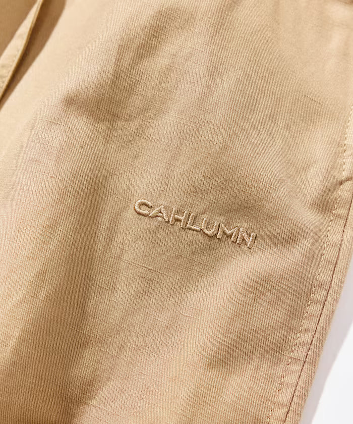 Cotton Linen 2 Tuck Chino Pant