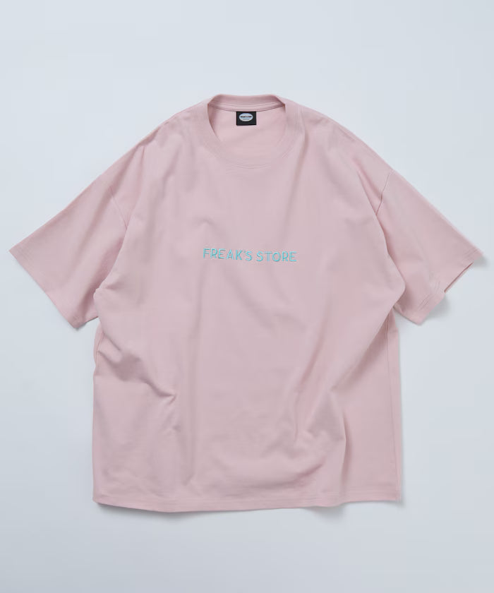 Relaxed Fit Embroidered Logo Crew Neck T-Shirt 【Limited Edition】
