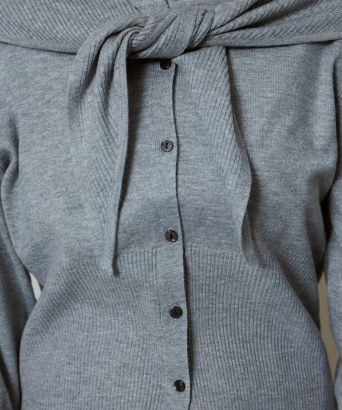 Stole Set Crew Neck Cardigan Limited Edition