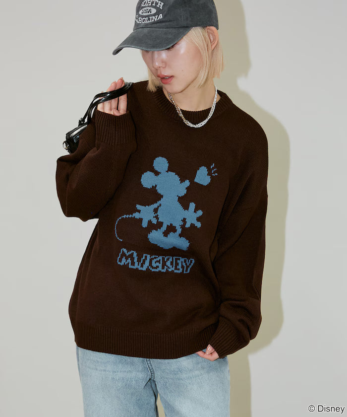 Limited Edition 'DISNEY MICKEY MOUSE' SHADOW KNIT