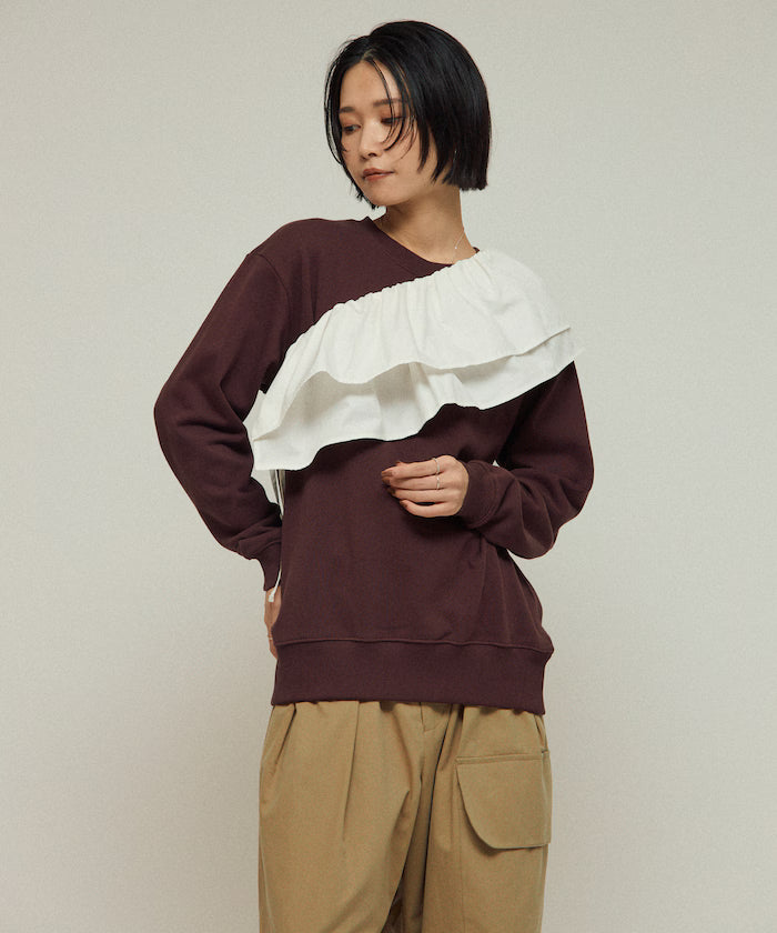 Organic Cotton Multiway Color Sweat / Back毛 Sweat / Set Item