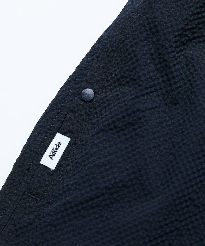 AiRide/AiRide Relax Fit Short Sleeve Seersucker Shirt/Pocketable/Quick Dry/UV Cut [Limited Edition]