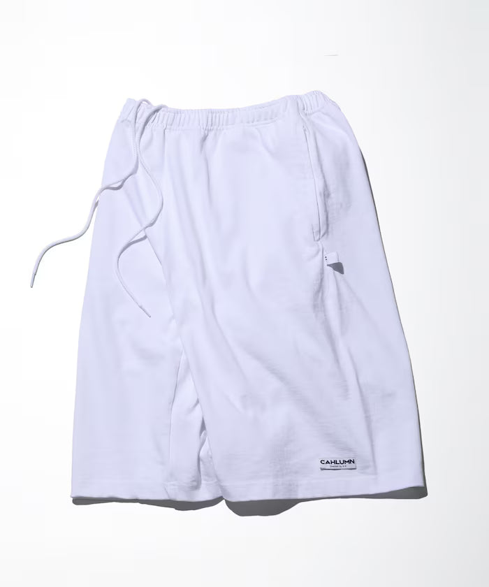 Heavy Weight Jersey Gym Shorts - Off-White
