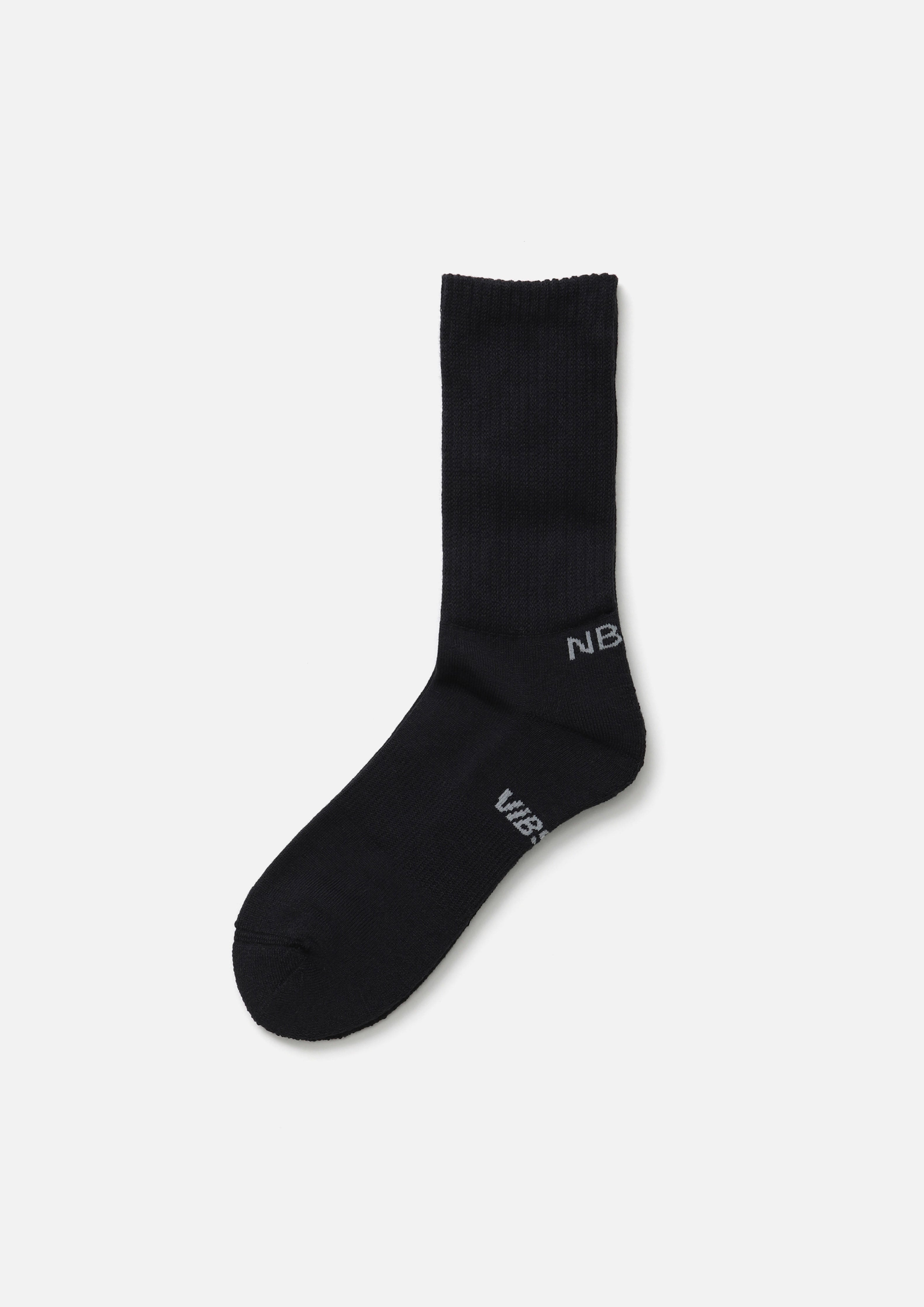 Nh X Vibsox Rib Socks - BLACK