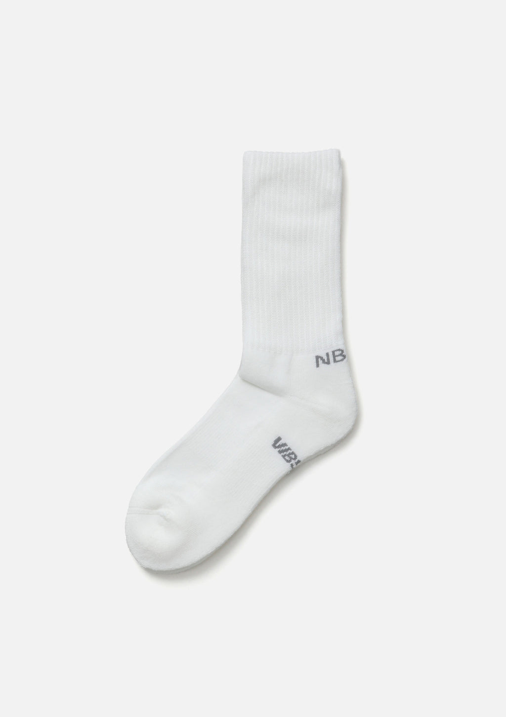 Nh X Vibsox Rib Socks - WHITE