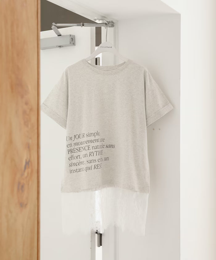 Lacedocking Print T-Shirt 【Limited Edition】