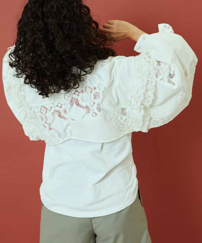 2WAY Lace Bolero & Chaps Pants
