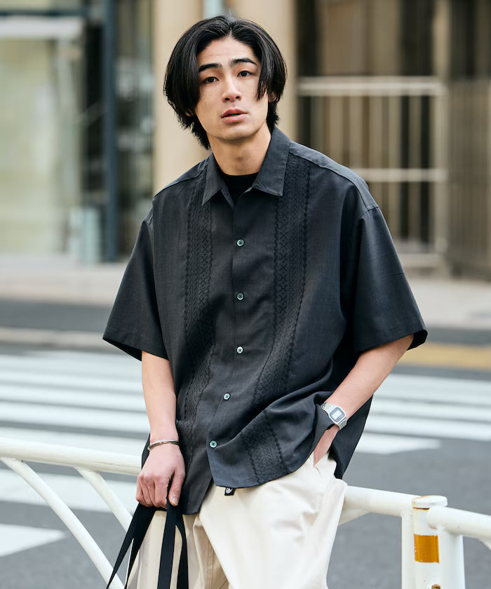 AiRide/AiRide Relax Fit Cuba Shirt/Pocketable/Quick Dry/UV Cut 【Limited Edition】