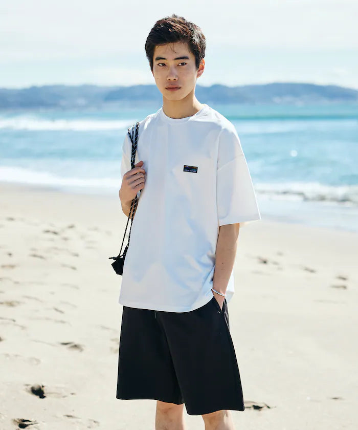 SPEEDRY Set with Bag Stretch Setup/T-Shirt/Shorts/3 in 1 /Rash Guard/Quick Dry/UV Cut/Heat Shield 【Limited Edition】
