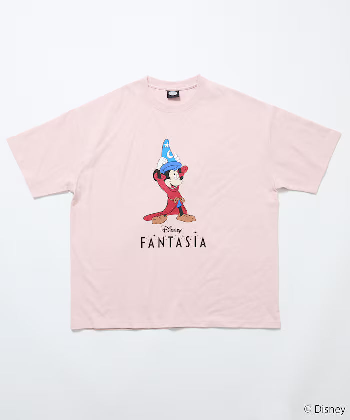 DISNEY/Mickey Mouse 'Fantasia'/Crew Neck Print T-Shirt 【Limited Edition】