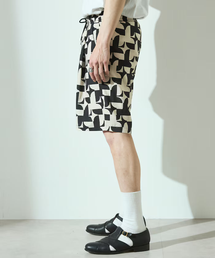 Pattern Easy Shorts / All-over Print Short Pants / Compatible with Setup