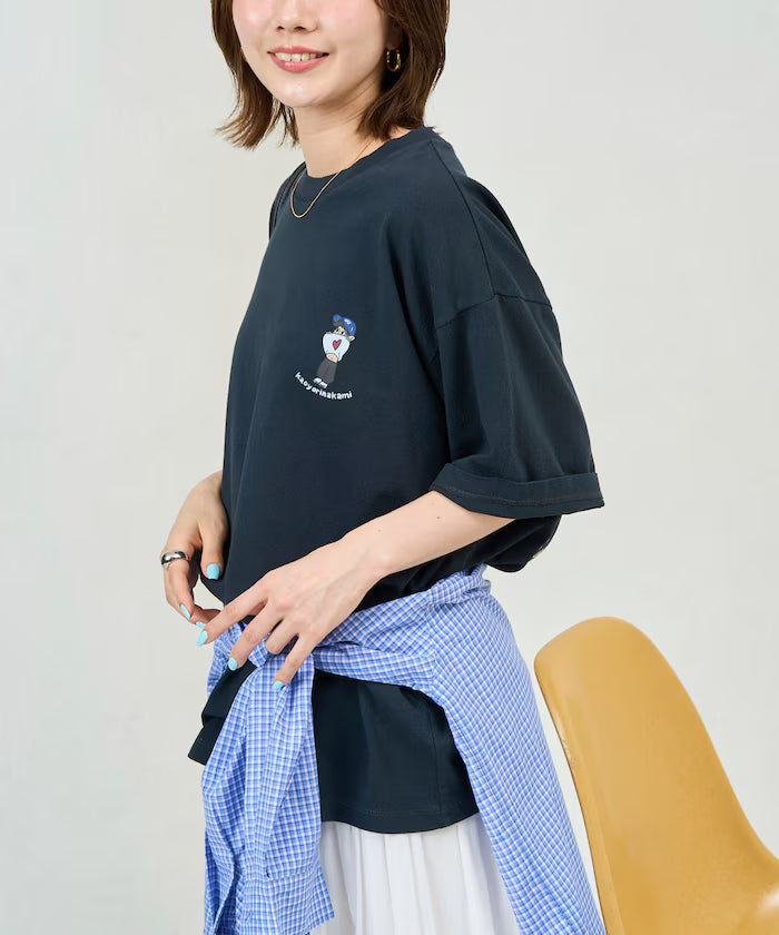 [Sales start on May 22 at 12:00] kaoyorinakami × FREAK'S STORE/ Kaoyorinakami exclusive Heso Dashi Boy Tee
