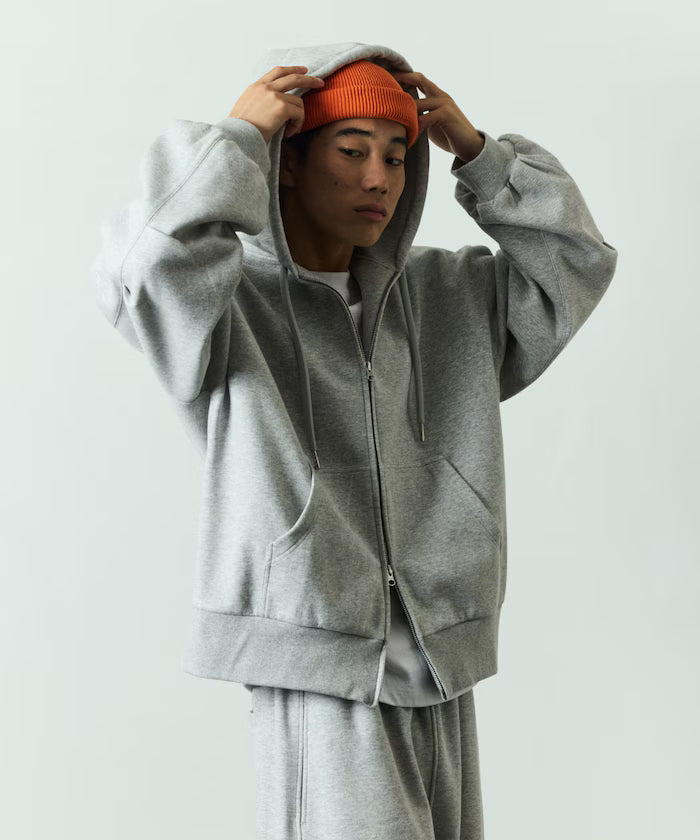 Relaxed Fit Bonding Zip-Up Parker [Limited Edition]