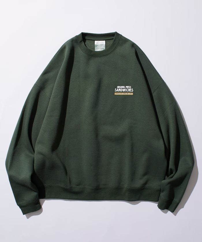 LANDER SANDWICHES×FREAK'S STORE/ Lander Limited Edition Big Silhouette Back Print Crewneck Sweat 【Limited Release】