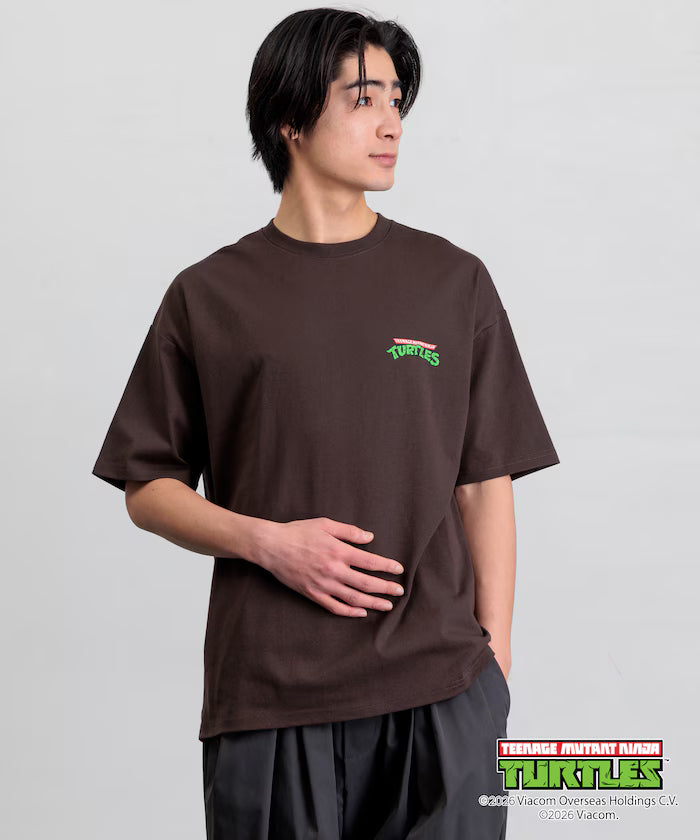 Teenage Mutant Ninja Turtles/Mutant Turtles Special Big Silhouette Back Print T-Shirt 【Limited Edition】