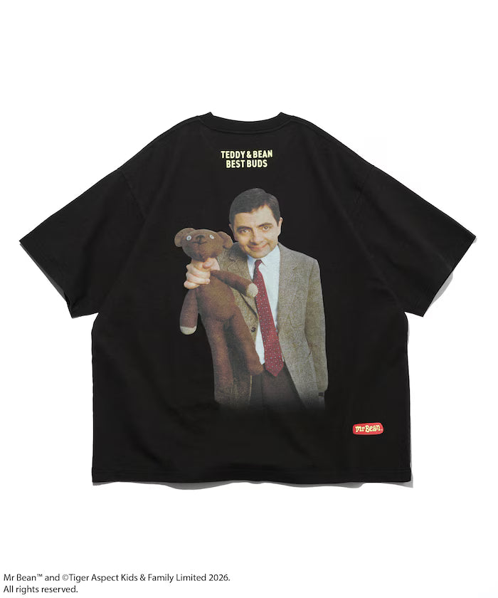 Mr. Bean Back Print Tee / Teddy & Bean Back Print T-shirt