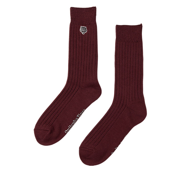 MIDDLE SOCKS - BURGUNDY