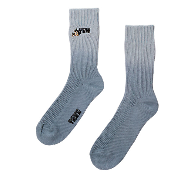MIDDLE SOCKS - BLUE GREY