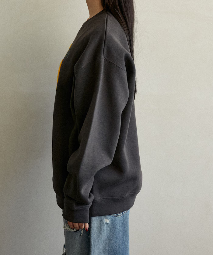 Daisy Embroidered Crew Sweat Limited Edition