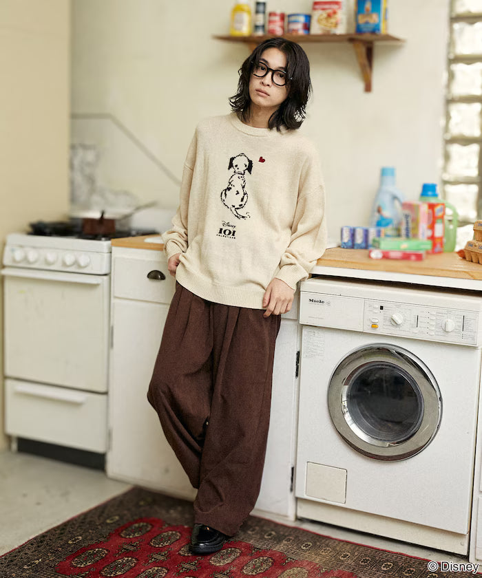 Special Order 101 DALMETIANS HEART KNIT