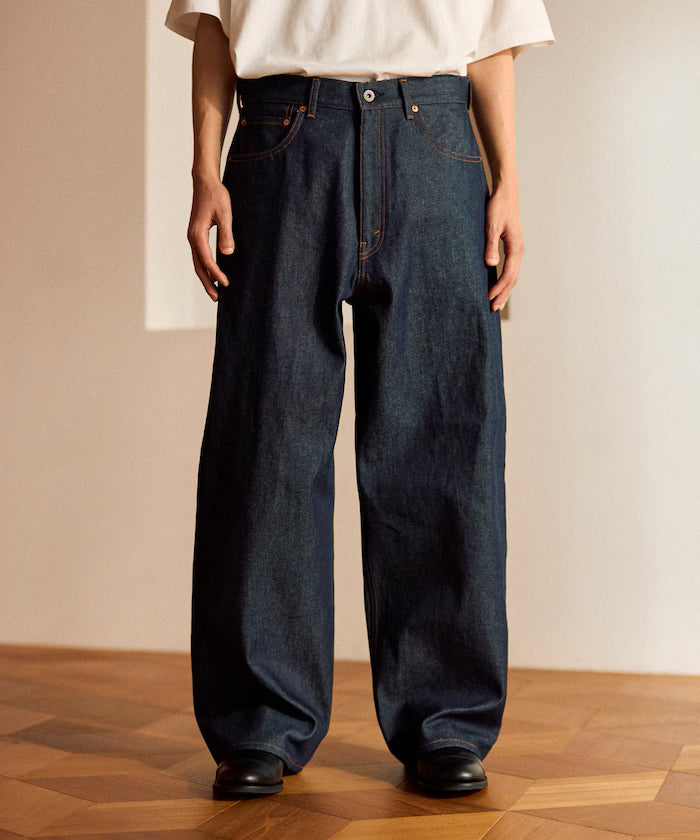 [Made in Japan] JAPAN DENIM WIDE 5PKT PANTS