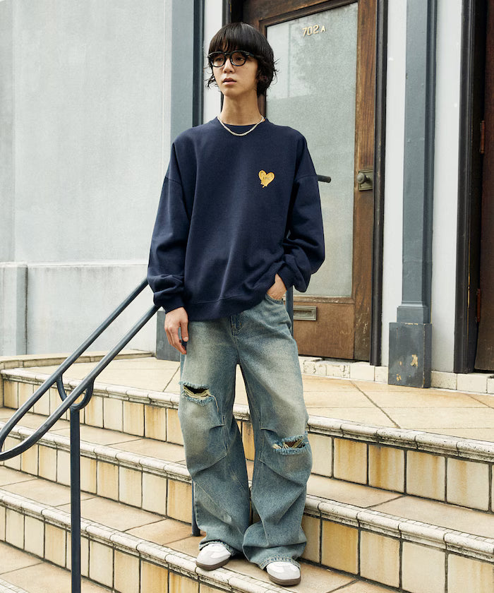 LOVE POP STUDIO HEART LOGO GRAPHIC SWEAT【Limited Edition】