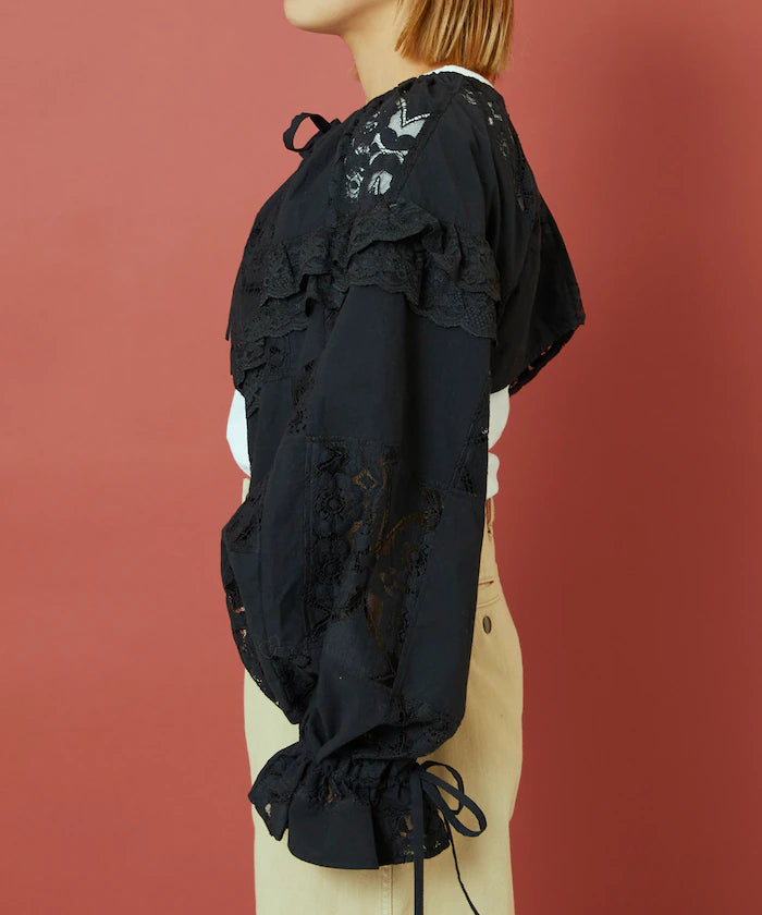 2WAY Lace Bolero & Chaps Pants