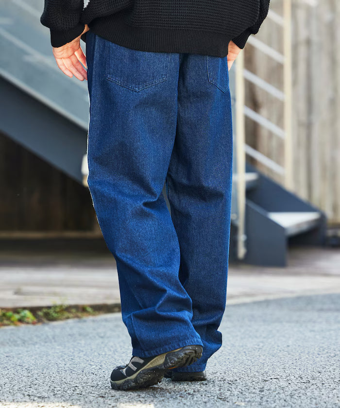 Wide Straight Denim Pants [Limited Edition]