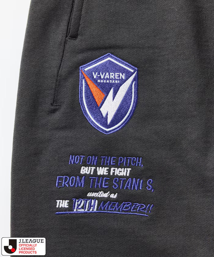 [Sales start on 3/19 at 10:00] J.LEAGUE × FREAK'S STORE Special Order SUPPORTERS SWEAT PANTS [V-Varen Nagasaki]