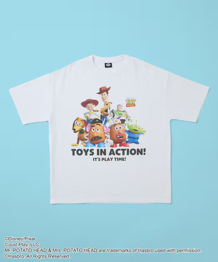 [April 20 12:00 release][Made to Order Product] 'Toy Story' Exclusive Character Print Crew Neck T-shirt Limited Edition