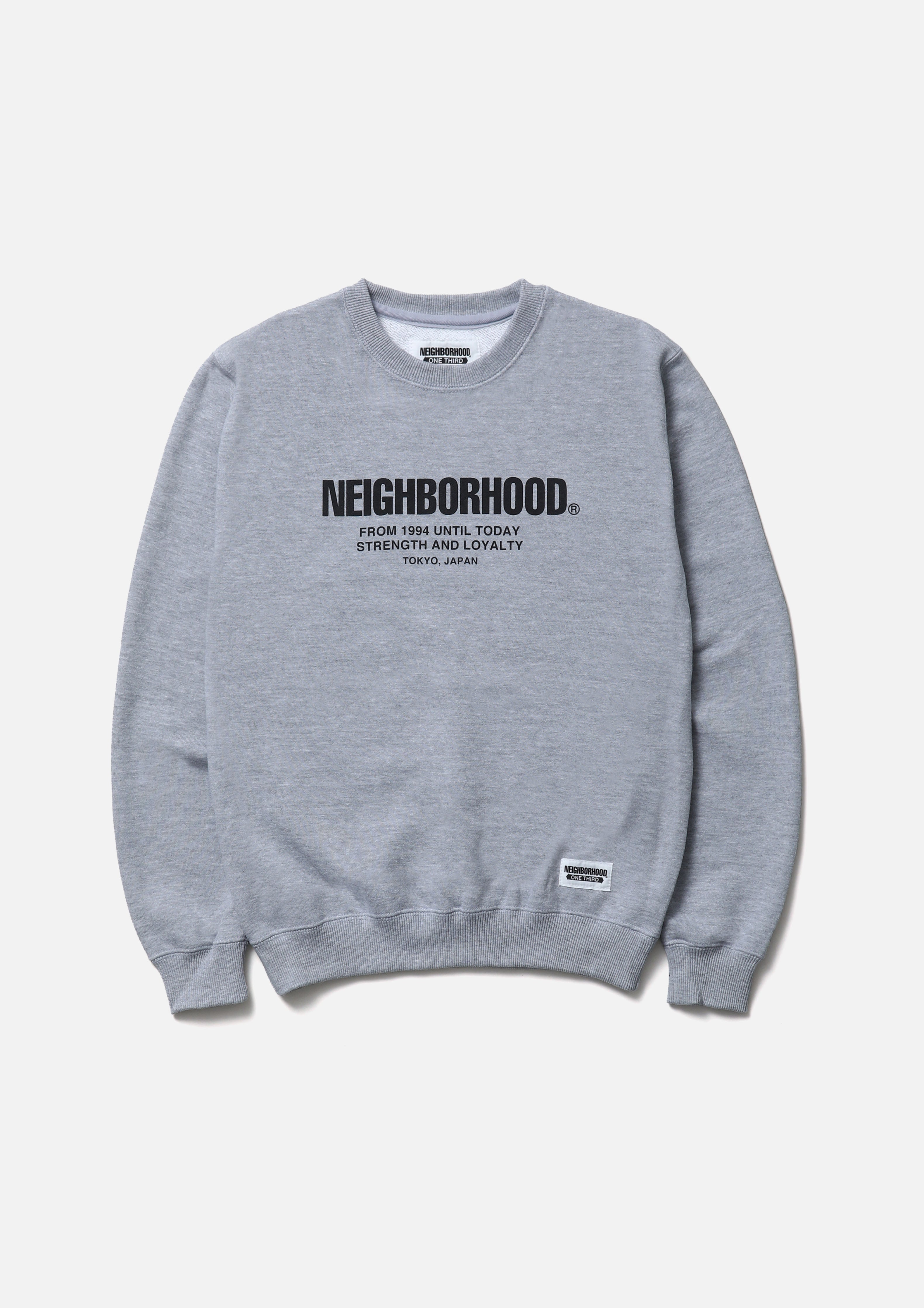 Ot Sweat Shirt Ls - GRAY