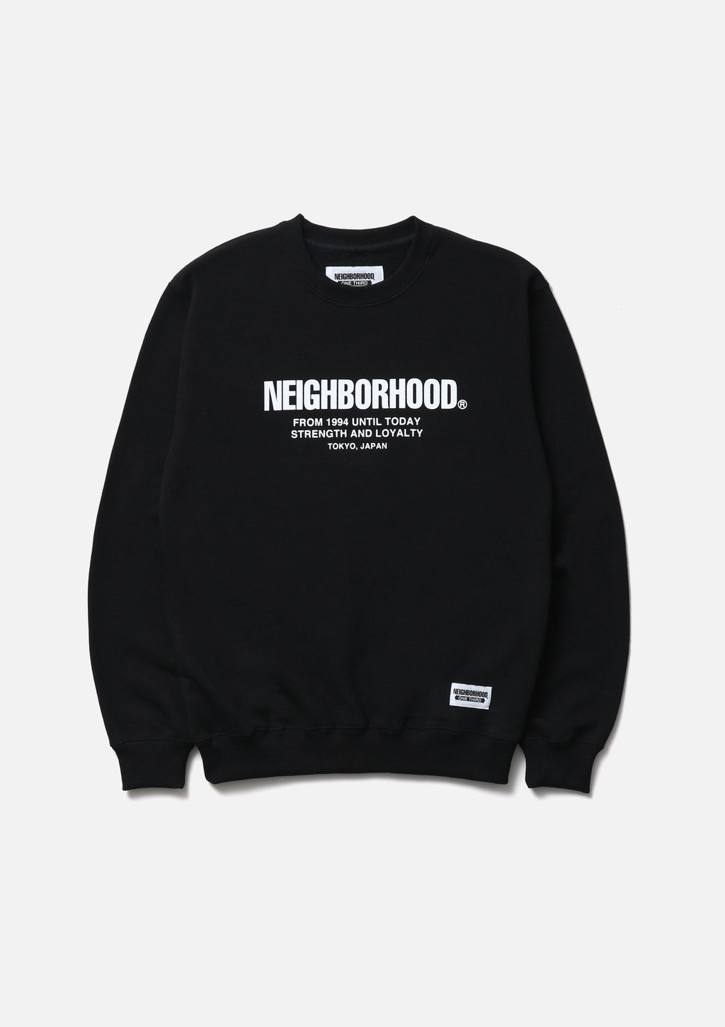 Ot Sweat Shirt Ls - BLACK