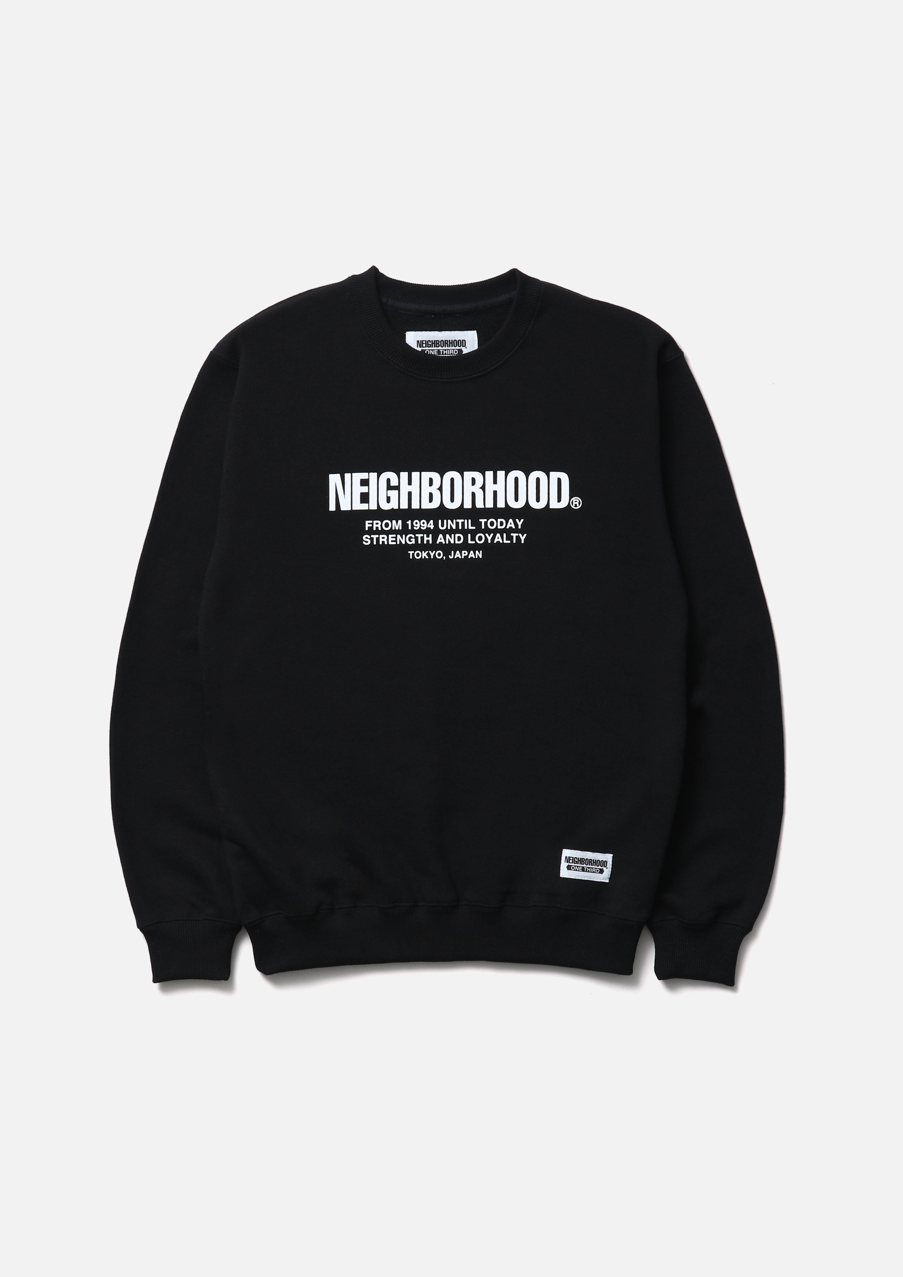 Ot Sweat Shirt Ls - BLACK