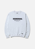 Ot Sweat Shirt Ls - WHITE