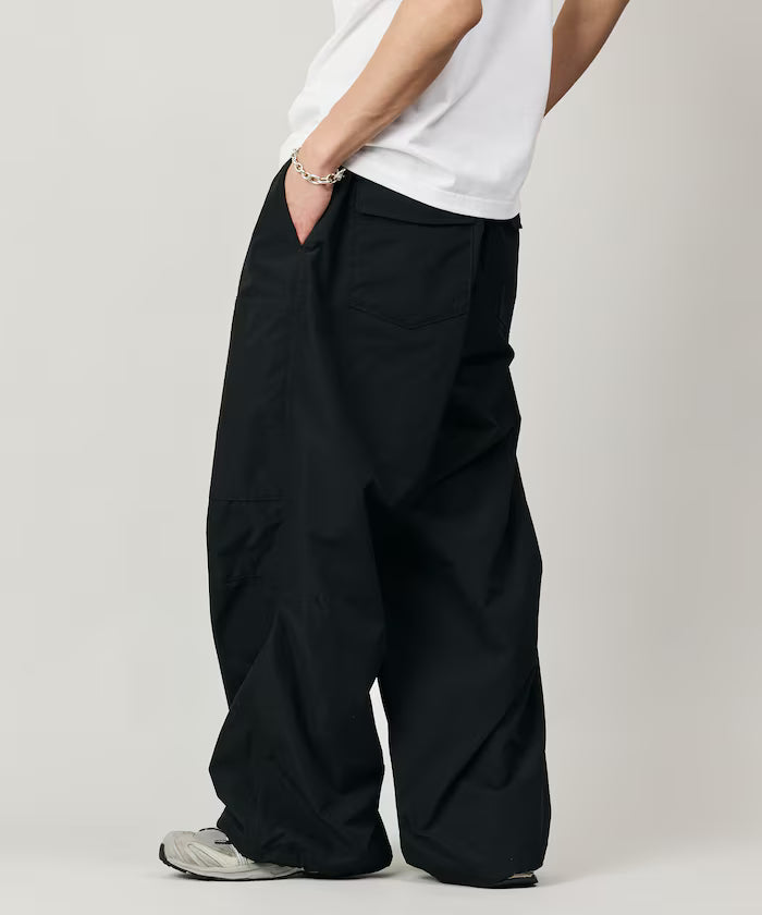 Quick Dry Fabric Wide Silhouette Poly Rip Cross Military Helicrew Pants/UV Cut/Quick Dry 【Limited Edition】