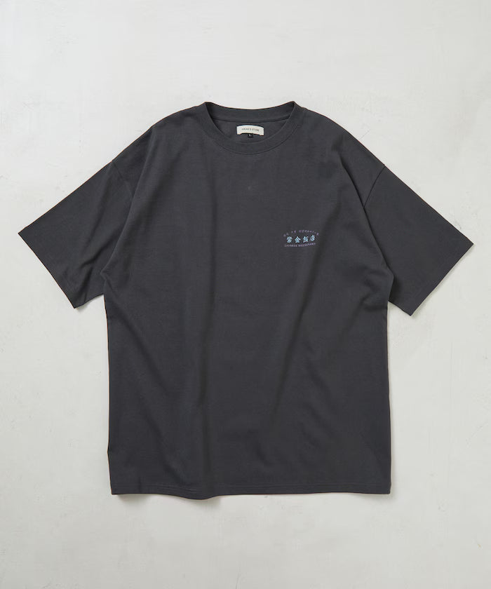 Limited Edition Purple Gold Hotel x FREAK'S STORE Exclusive Back Print Crew Neck T-Shirt
