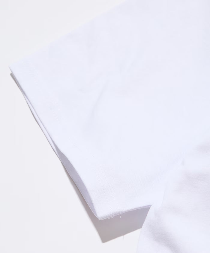 Big Silhouette Back Print Crew Neck T-Shirt / City Burger 【Limited Release】