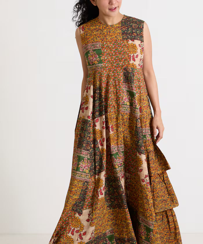 Asymmetrical Tiered Dress