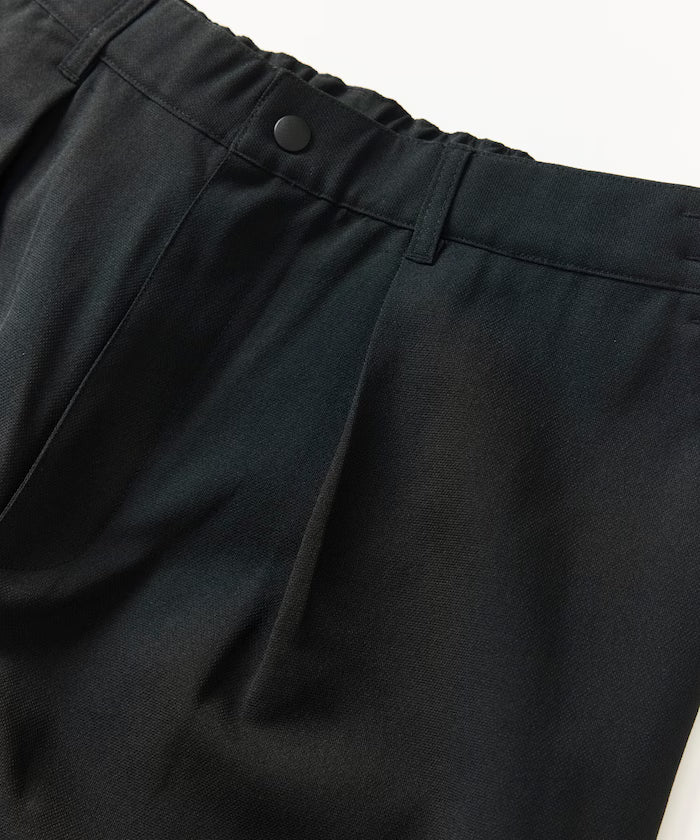 [New Color Added] Quick-Drying Material Relaxed Fit Curved Silhouette Over Pants Linen-Style Home Care