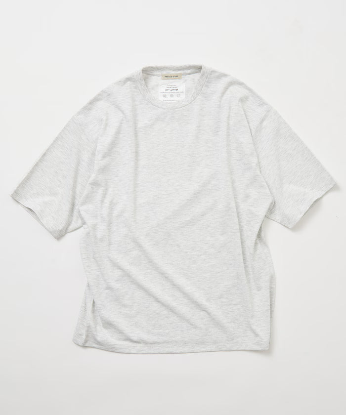 Limited Edition Drymix(R) Drymix Relaxed Fit Crew Neck Solid T-shirt Quick Dry UV Cut