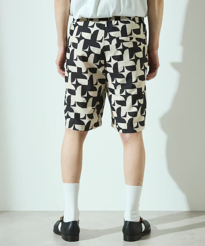 Pattern Easy Shorts / All-over Print Short Pants / Compatible with Setup