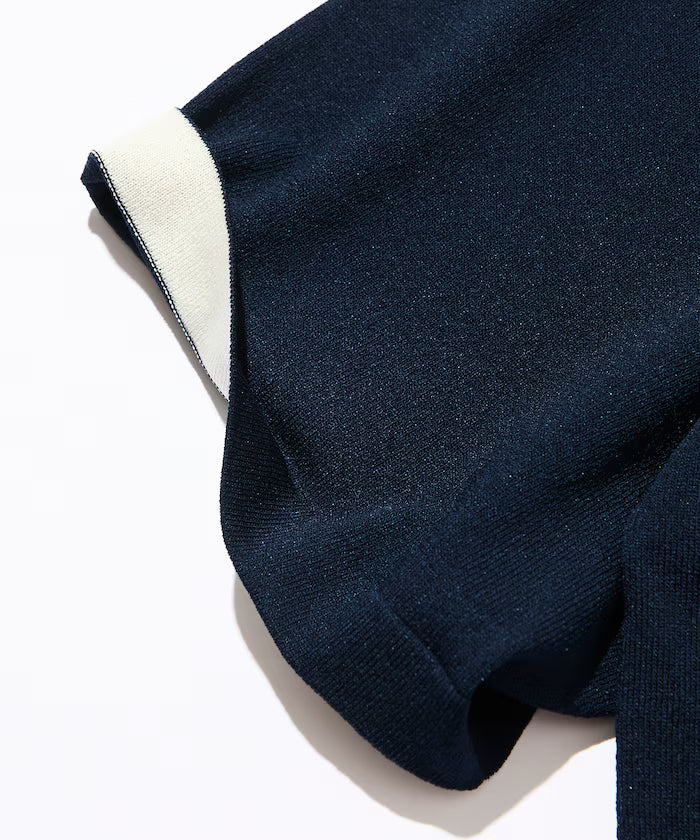 Relax Fit Relax Fit Cool Touch Color Block Knit Polo Shirt [Limited Edition]