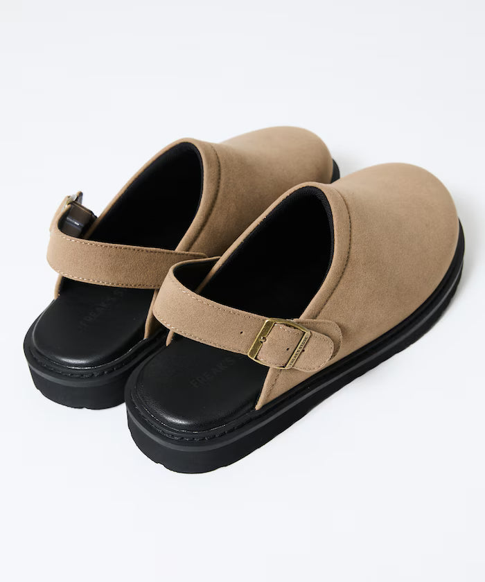 Limited Edition Leatherette SW 2way Clog Sandals with Backstrap