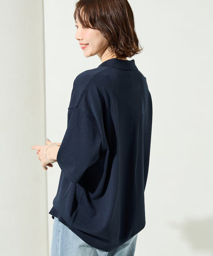 Relax Fit Relax Fit Cool Touch Polo Color Short Sleeve Knit Shirt [Limited Edition]