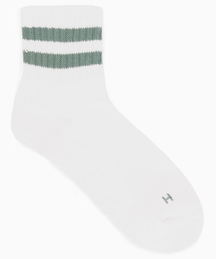 Sinker 2-Line Quarter Socks (Fits 25.0-27.0cm)