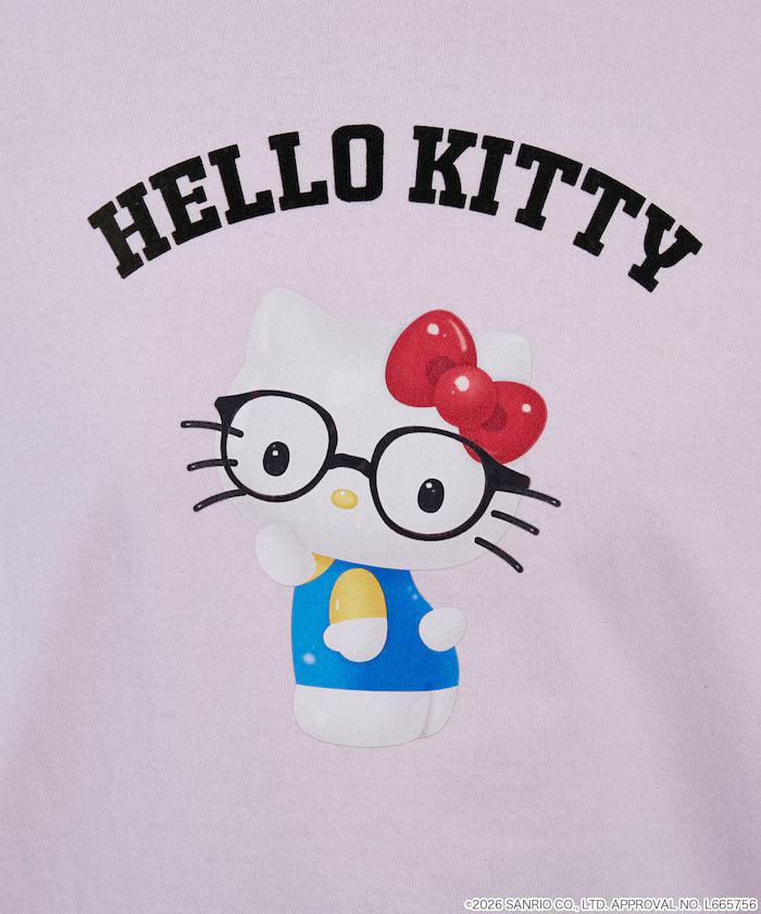 "SANRIO CHARACTERS" College Style Printed T-Shirt Limited Edition